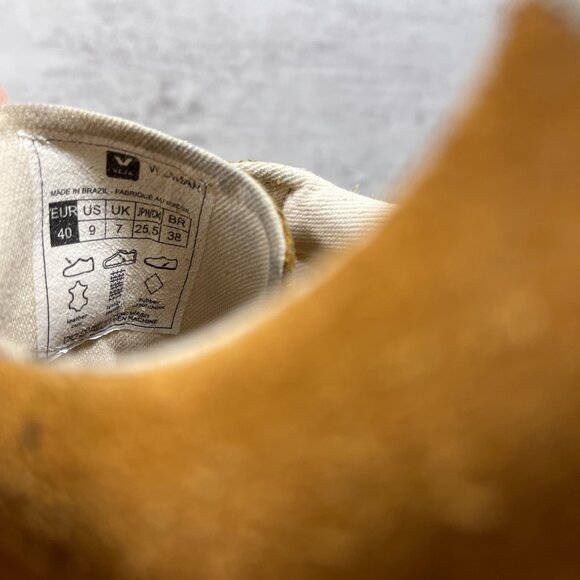 Veja Campo Suede Leather Sneakers - Women's Size 9 - Tan - Picture 10 of 10